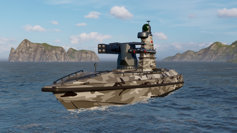 ULAQ: pierwszy turecki morski dron uderzeniowy [wideo] - GospodarkaMorska.pl