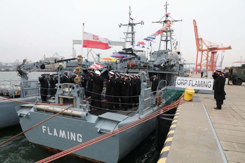 ORP Flaming kończy służbę w Marynarce Wojennej  - GospodarkaMorska.pl
