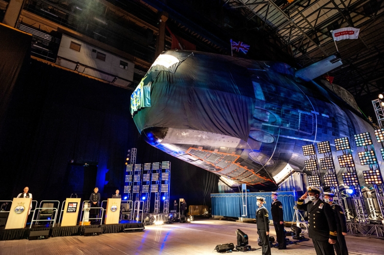 Piąty okręt podwodny typu Astute otrzymał nazwę Anson - GospodarkaMorska.pl