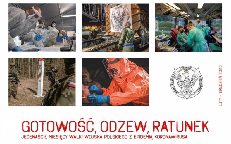 Wojsko Polskie cały czas zaangażowane jest w walkę z COVID-19  - GospodarkaMorska.pl