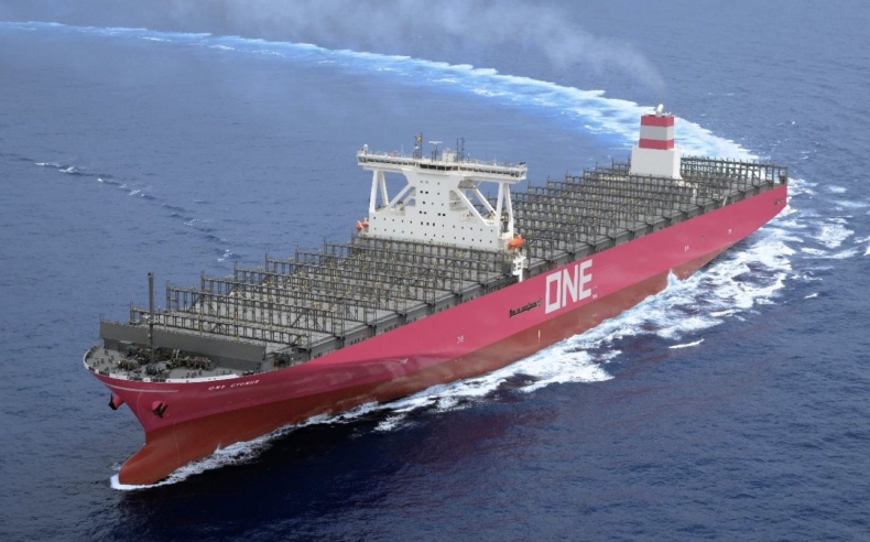 ONE wyczarteruje największe kontenerowce na świecie - GospodarkaMorska.pl