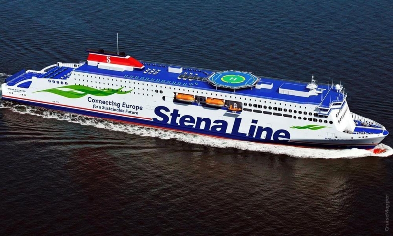 Tygodniowy przegląd promowy, a w nim m.in. o kolejnym nowym promie Stena Line, który dotarł właśnie do Europy  - GospodarkaMorska.pl