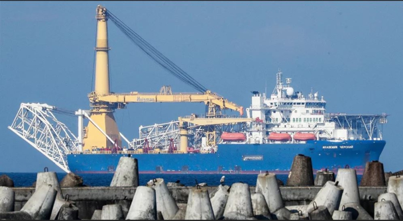 Statek do układania rur Nord Stream 2 wrócił do Kaliningradu - GospodarkaMorska.pl