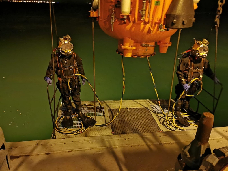 Głębokie nurkowania z pokładu okrętu  - GospodarkaMorska.pl