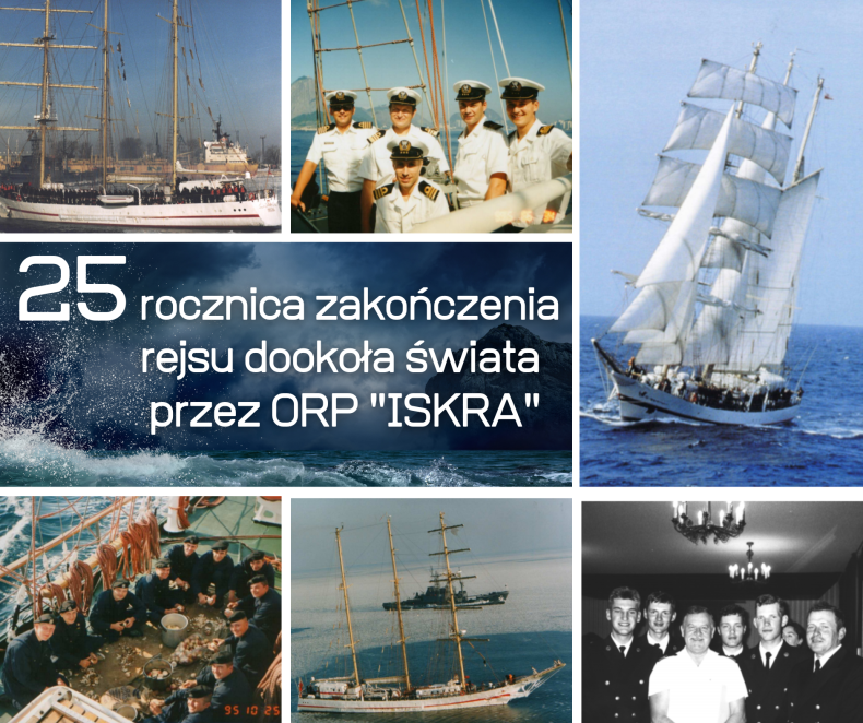 25. rocznica powrotu ORP „Iskra" z rejsu dookoła świata - GospodarkaMorska.pl