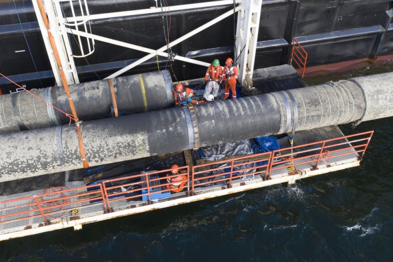 Rosyjskie statki wznowiły budowę Nord Stream 2 - GospodarkaMorska.pl