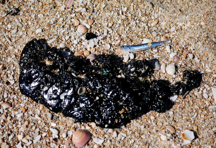 Izrael: Zamknięto wszystkie plaże po wycieku ropy z nieznanego statku - GospodarkaMorska.pl