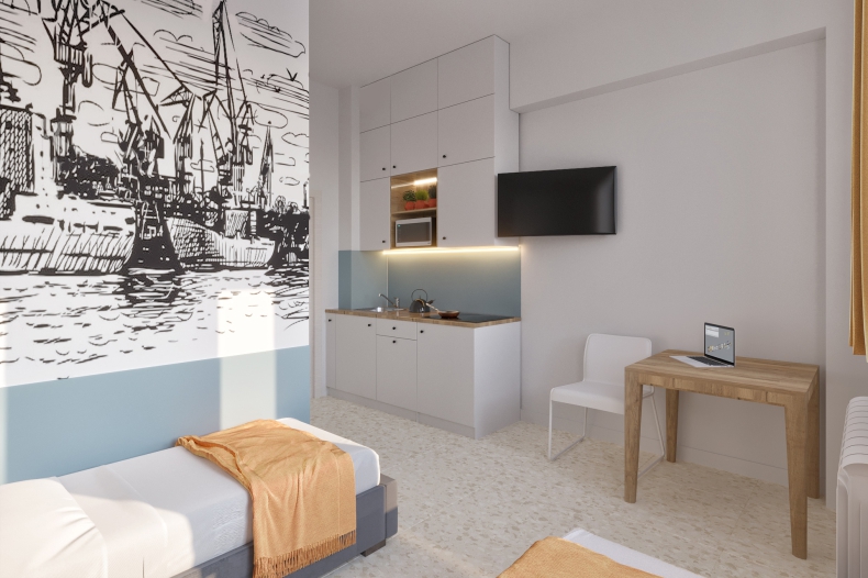 Aparthotel Gdynia - wygodne zakwaterowanie dla pracowników branży morskiej - GospodarkaMorska.pl
