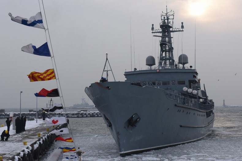 „Wodnik” w porcie. Po 2300 milach szkolenia  - GospodarkaMorska.pl