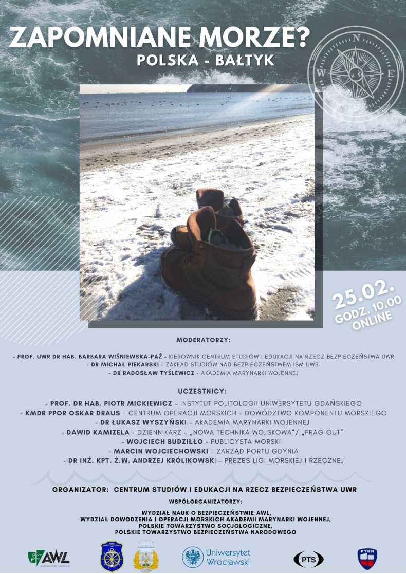 Trwają zapisy na sympozjum online "Zapomniane morze? Polska - Bałtyk" - GospodarkaMorska.pl
