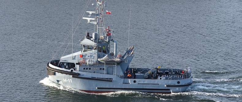 MON: dokonano odbioru holownika H-3 Leszko, który wkrótce trafi do służby - GospodarkaMorska.pl