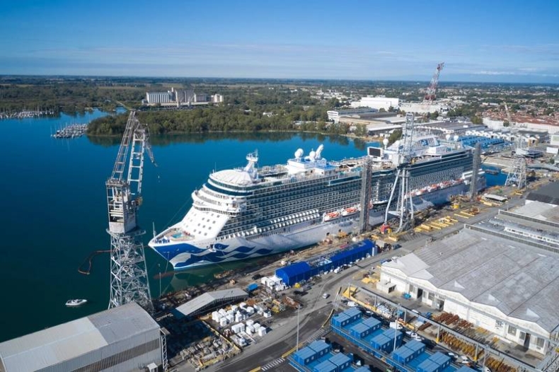 Grupa stoczniowa Fincantieri zanotowała stratę 245 mln euro w 2020 roku - GospodarkaMorska.pl