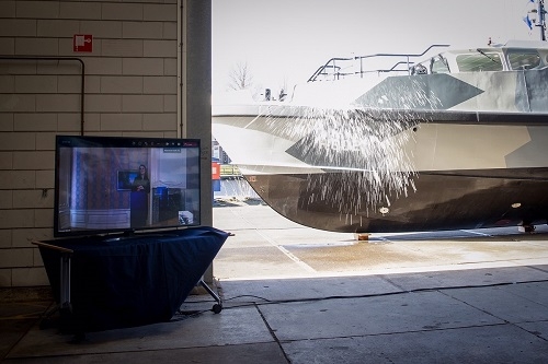 Nowa ekspedycyjna łódź geodezyjna Hydrograaf w Damen Shipyards Den Helder - GospodarkaMorska.pl