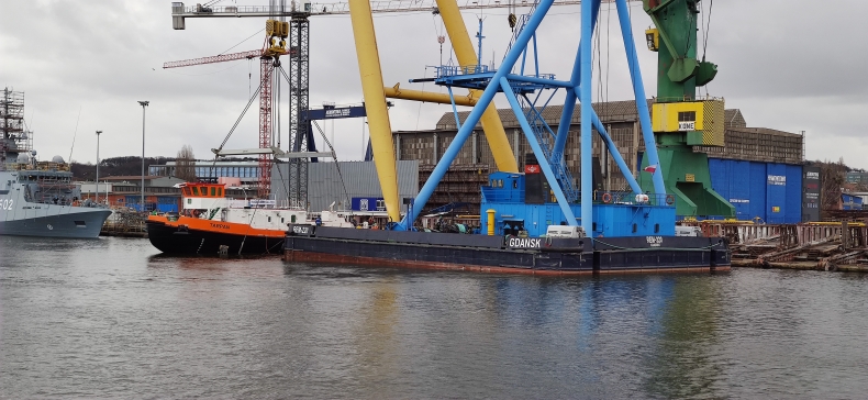 Lodołamacz „Tarpan” dla RZGW w Szczecinie zwodowany w stoczni Remontowa Shipbuilding [foto, wideo] - GospodarkaMorska.pl