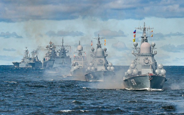 Ponad 20 rosyjskich okrętów w manewrach na Morzu Czarnym - GospodarkaMorska.pl