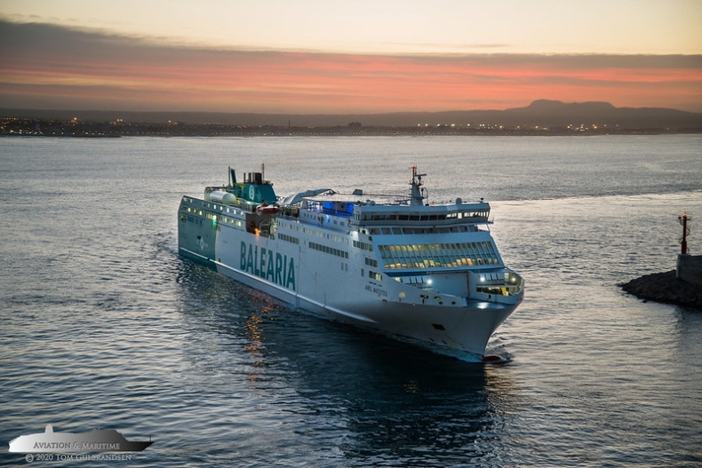 Statki Baleària bezpieczne od Covid-19  - GospodarkaMorska.pl