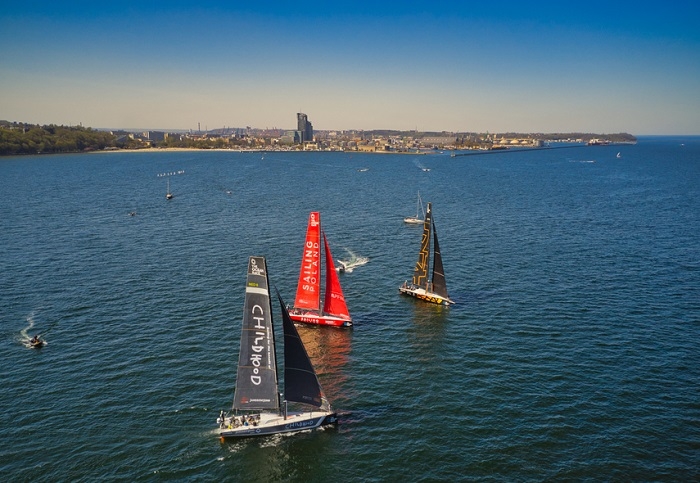 Z Gdyni do Sztokholmu. Ruszył kolejny wyścig pełnomorski The Ocean Race Europe Prologue. - GospodarkaMorska.pl