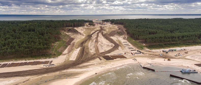 Urząd Morski: zainteresowani budową przekopu mogą korzystać z punktu widokowego - GospodarkaMorska.pl