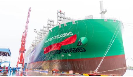 Ósmy gigant napędzany LNG dołączył do floty CMA CGM - GospodarkaMorska.pl