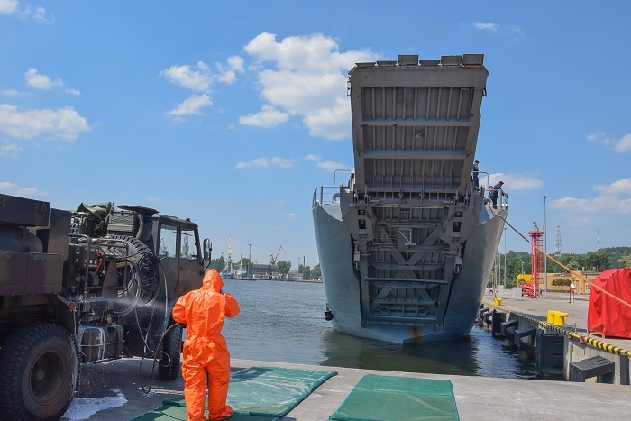 Morska Jednostka Rakietowa wraca do kraju - GospodarkaMorska.pl