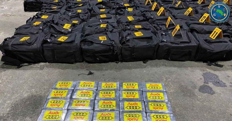 Kostaryka skonfiskowała ponad 4 tony kolumbijskiej kokainy - GospodarkaMorska.pl