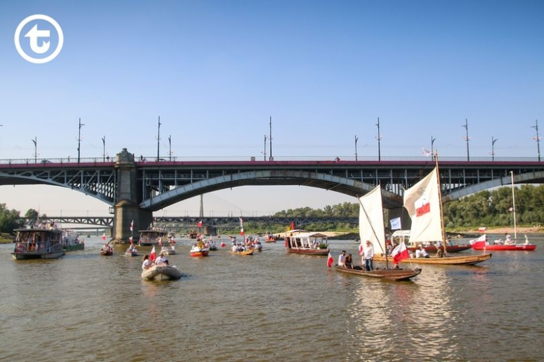 Uroczysty rejs po Wiśle w 77. rocznicę wybuchu Powstania Warszawskiego - GospodarkaMorska.pl