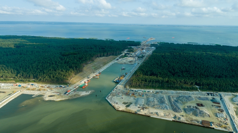 Mierzeja Wiślana. Rozpoczęło się pogłębianie kanału [WIDEO, ZDJĘCIA] - GospodarkaMorska.pl