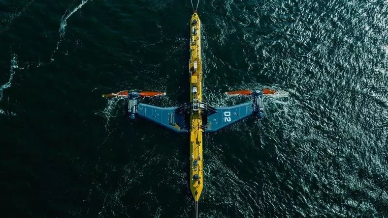 Najpotężniejsza na świecie turbina pływowa zaczyna przesyłać energię do sieci - GospodarkaMorska.pl