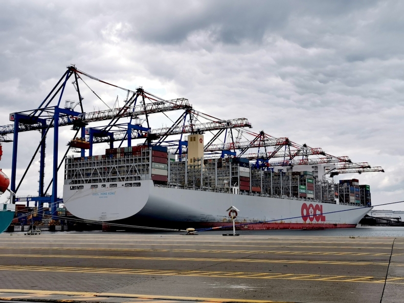 DCT Gdańsk. Nowy rekord przeładunków to 20 207 TEU! - GospodarkaMorska.pl
