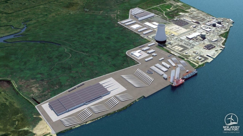 Wmurowano kamień węgielny pod budowę portu offshore wind w New Jersey - GospodarkaMorska.pl