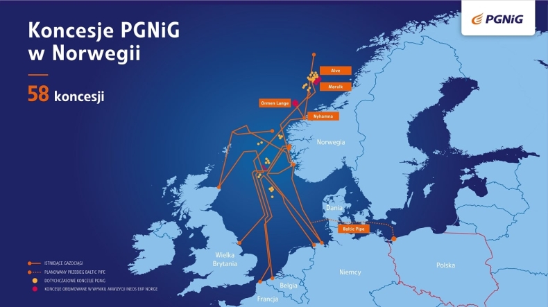 PGNiG przejmuje 21 koncesji na Norweskim Szelfie Kontynentalnym - GospodarkaMorska.pl