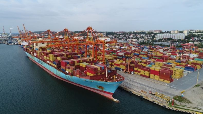 MSC Ellen wyrównuje rekord wielkości statku w Porcie Gdynia [WIDEO, ZDJĘCIA] - GospodarkaMorska.pl