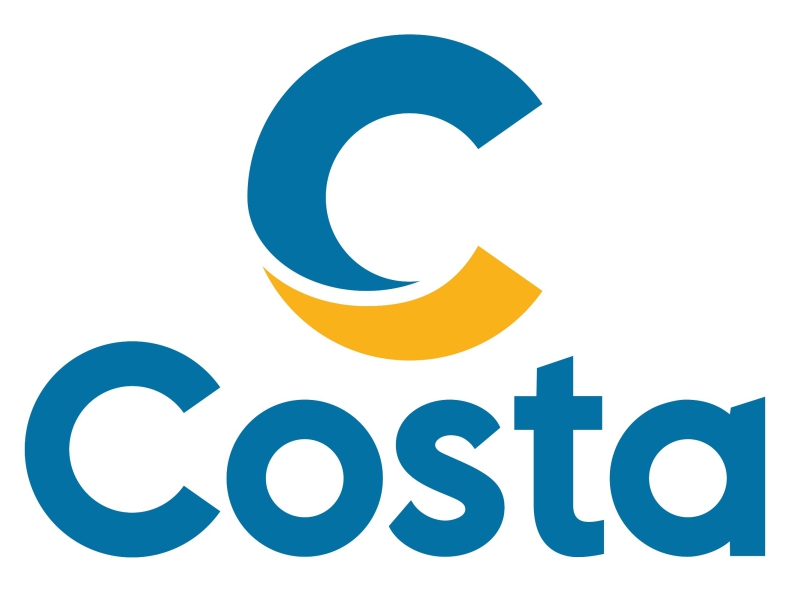 Nowa identyfikacja wizualna Costa Cruises: zmiana symbolu "C" - GospodarkaMorska.pl