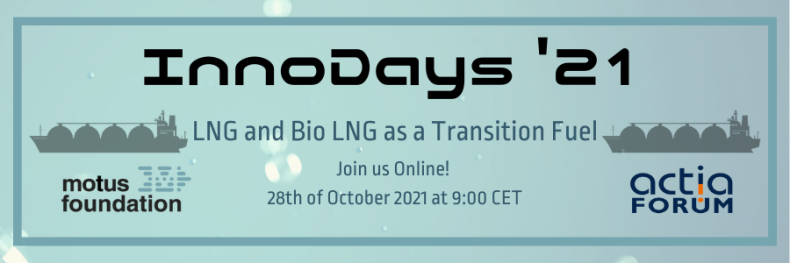 InnoDays 2021. Podyskutują o LNG i Bio LNG - GospodarkaMorska.pl