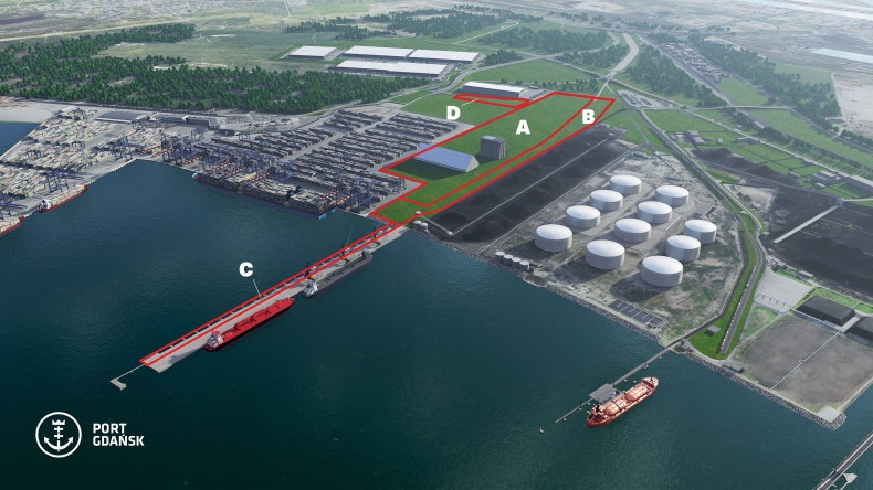 Port Gdańsk ogłosił bardzo ważny przetarg na unikalne tereny inwestycyjne przy Pirsie Rudowym w Porcie Północnym  - GospodarkaMorska.pl