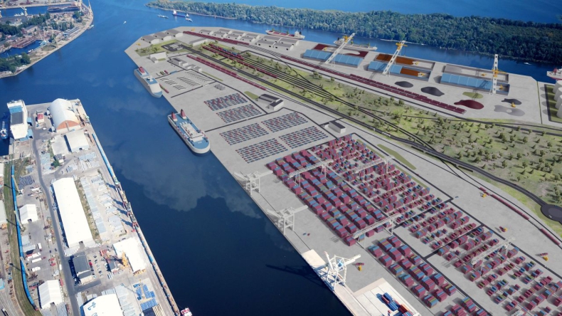 Port Szczecin zwiększa wydajność nabrzeży w Kanale Dębickim [WIDEO] - GospodarkaMorska.pl