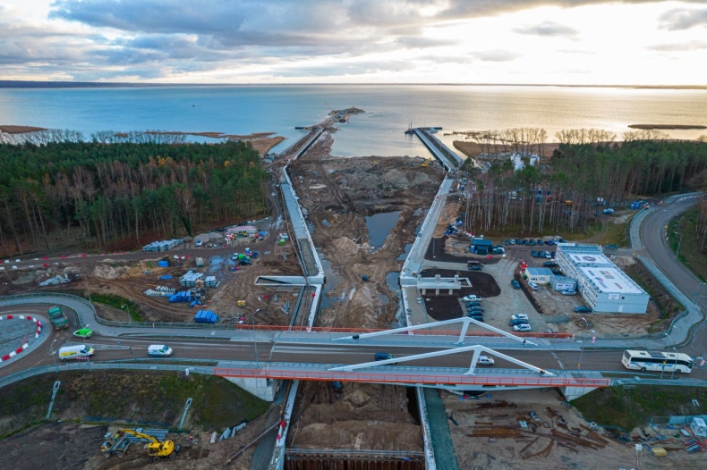 Przekop Mierzei Wiślanej. Trwa rozruch urządzeń i instalacji - serce inwestycji prawie gotowe [WIDEO, ZDJECIA] - GospodarkaMorska.pl