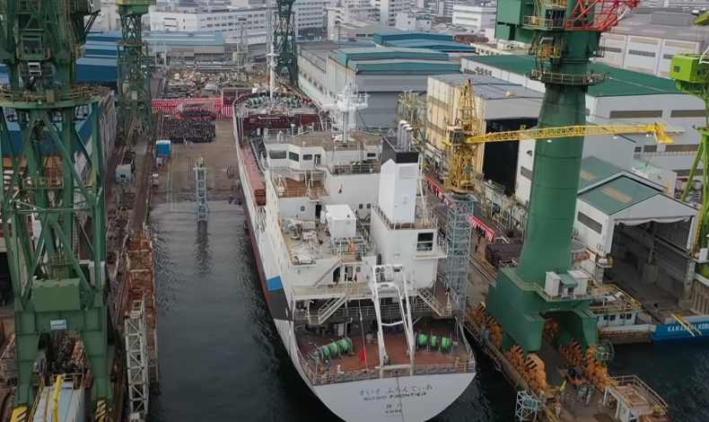 ClassNK dodaje do rejestru pierwszy na świecie zbiornikowiec na skroplony wodór [WIDEO] - GospodarkaMorska.pl