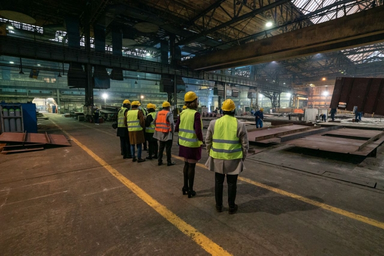 Delegacja z Demokratycznej Republiki Kongo wizytuje Crist S.A. [WIDEO, ZDJĘCIA] - GospodarkaMorska.pl