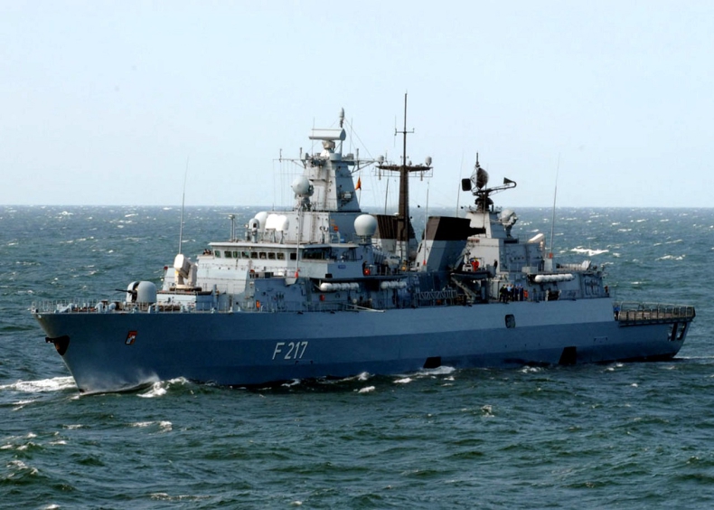 Niemiecka fregata Bayern wpłynęła na Morze Południowochińskie - GospodarkaMorska.pl