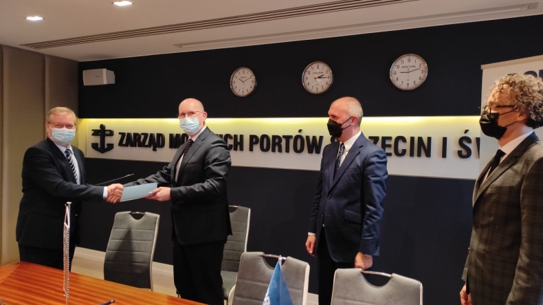 Rozbudowa i modernizacja infrastruktury technicznej w portach w Szczecinie i w Świnoujściu – umowa podpisana - GospodarkaMorska.pl