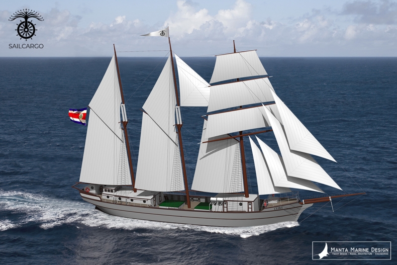 Żaglowcem na ryby. Żaglowce rybackie uzupełnią handlowe. Rynek dla polskich inżynierów i stoczni  - GospodarkaMorska.pl