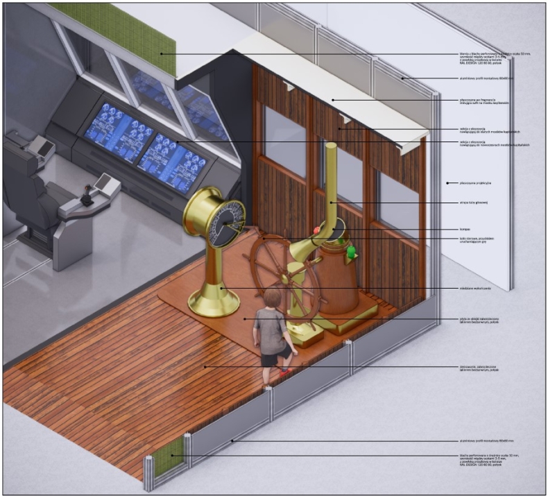 W Morskim Centrum Nauki staniesz na mostku [WIDEO] - GospodarkaMorska.pl