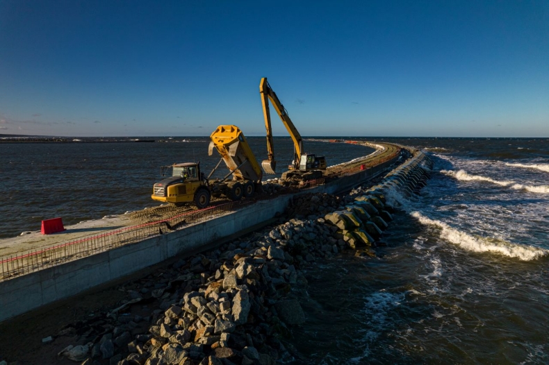Przekop Mierzei Wiślanej - podsumowanie 2021 roku - GospodarkaMorska.pl