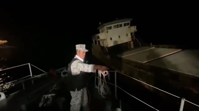 Statek-widmo w Zatoce Tajlandzkiej [WIDEO] - GospodarkaMorska.pl