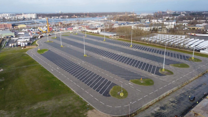 Terminal promowy w Świnoujściu ma dodatkowy parking na 278 miejsc - GospodarkaMorska.pl