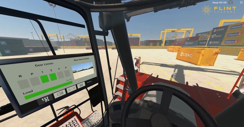 Symulatory szkoleniowe wykorzystujące VR. Nowość na rynku szkoleń operatorów maszyn - GospodarkaMorska.pl