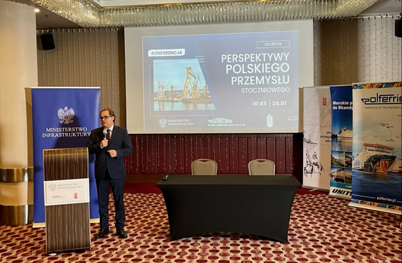Konferencja „Perspektywy polskiego przemysłu stoczniowego” - relacja [WIDEO] - GospodarkaMorska.pl