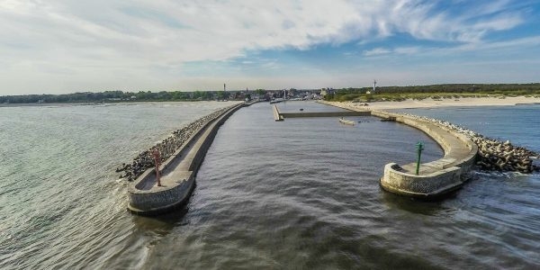 Kapitanat Portu Ustka wyłączył z eksploatacji falochron wschodni i zachodni - GospodarkaMorska.pl