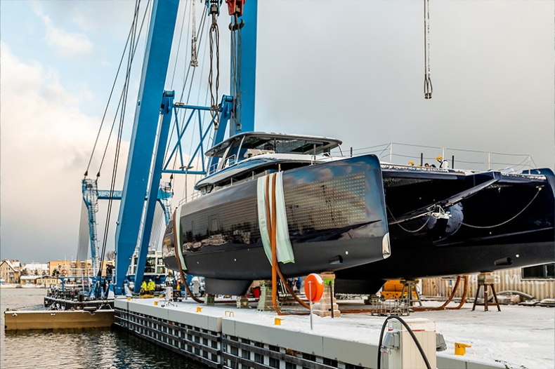 Światowa premiera Sunreef 80 Eco na targach Dubai International Boat Show 2022 - GospodarkaMorska.pl